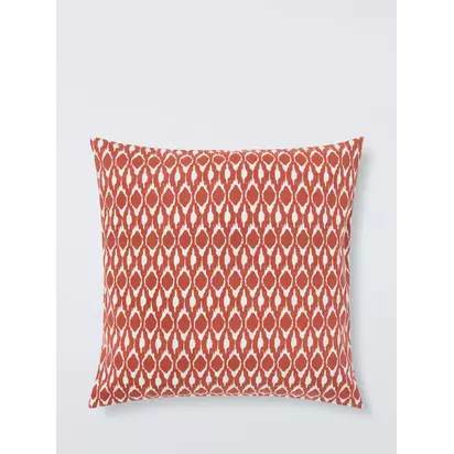 John Lewis Inka Indoor/Outdoor Cushion Cayenne | 45 x 45cm