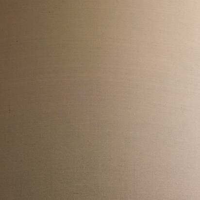 18cm drum lampshade in taupe dupion silk