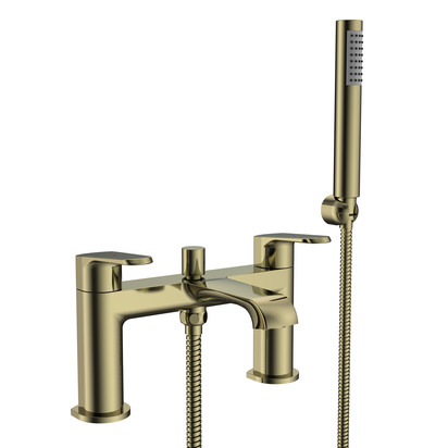 Harbour Essence Bath Shower Mixer Tap - Brushed Brass