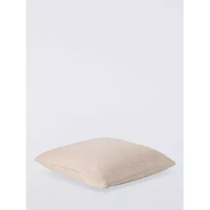 John Lewis Rye Knit Cushion Nougat | 50 x 50cm