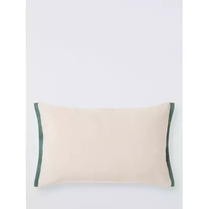 John Lewis Ikat Stripe Cushion, Multi Multi | 35 x 55cm