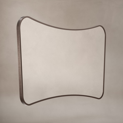 Origins Living Delphine Brushed Bronze Mirror - 1200 x 700mm