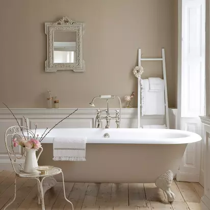 The Little Greene Paint Company Absolute Matt Emulsion, Neutral Whites Portland Stone Pale (155) | 60ml