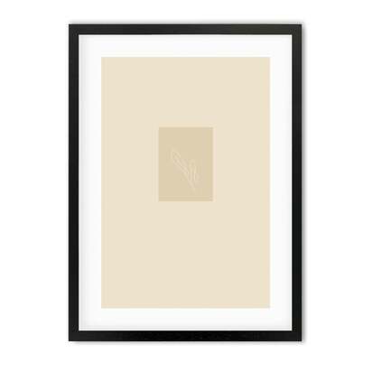Picasso Drawings I Framed Art 63 x 93 cm Black Frame