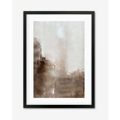 Mocha Dreams Framed Art 63 x 93 cm Black Frame