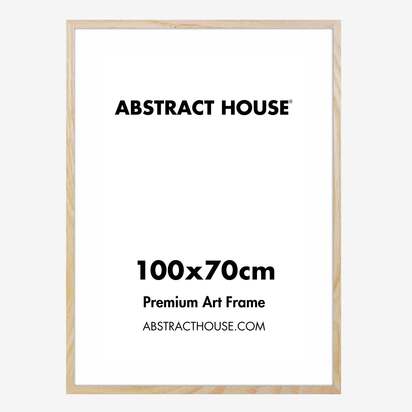 100 x 70 cm Wooden Picture Frame 100 x 70 cm / 39.3 x 27.5 Inches Oak Frame 50 x 70 cm