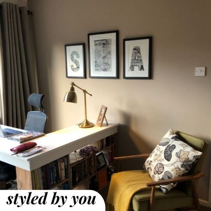 Black Wooden Picture Frame 50 x 70 cm