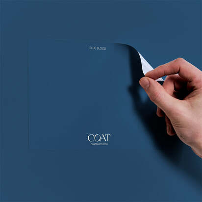 Blue Blood Sample - Peel & Stick