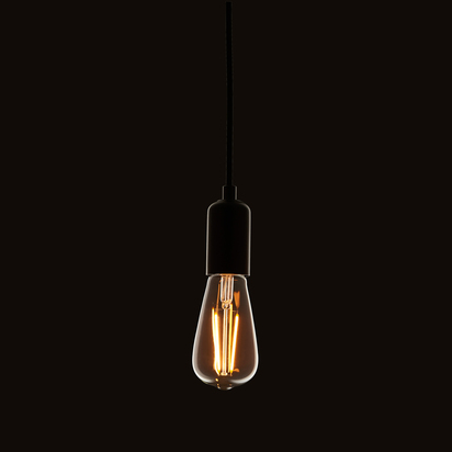 E27 LED Filament Pear 140x64mm Clear Glass ND
