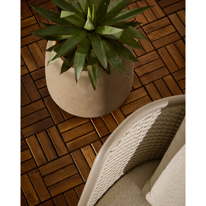 Lira terracotta-effect planter Ã˜40cm