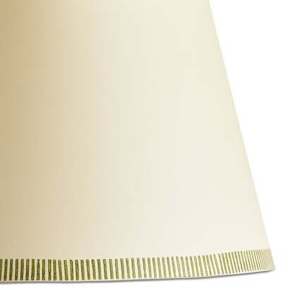 40cm straight empire shade in verdant stitches hand painted card