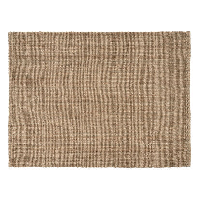 Loaf 170cm x 240cm Knotty Jute Rug in Natural