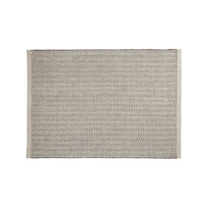 Loaf 200 X 300cm Zigzaggy Rug in Oat Wool