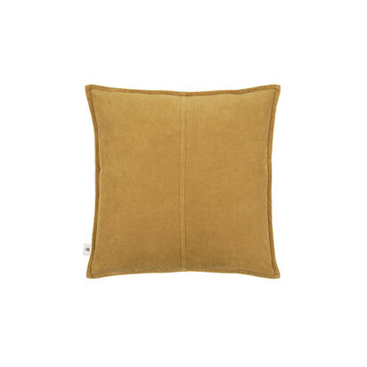 Loaf | Cordy Corduroy | 43 x 43 cm cushion | Yellow