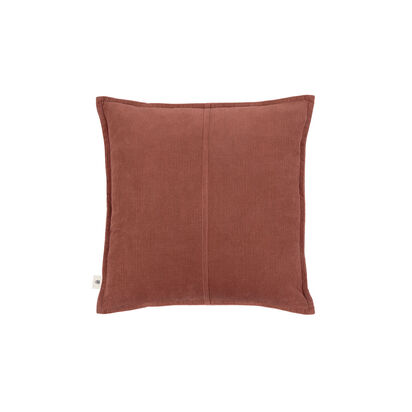 Loaf | Cordy Corduroy | 43 x 43 cm cushion | Terracotta