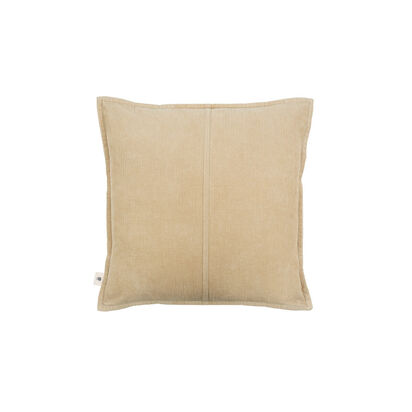 Loaf 43 X 43cm Cordy Corduroy Cushion in Oat