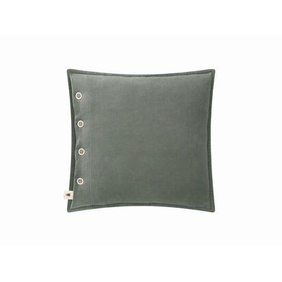 Loaf | Easy Buttons | 43 x 43 cm Velvet Cushion | Green