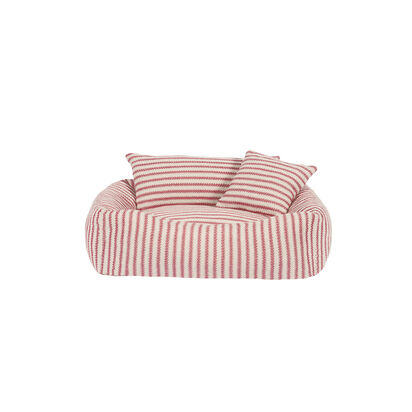 Loaf Woofins Small Dog Bed in Pink