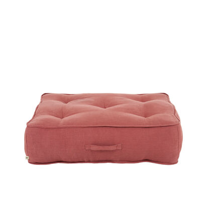 Loaf | Flop Linen | Floor Cushion | Pink