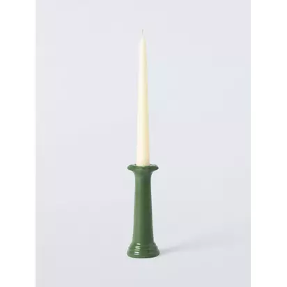 John Lewis x Sanderson Pamir Candle Stick Holder, Green Green | H15.70 x W6 x D6cm