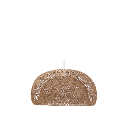 Isora rattan ceiling lamp shade with natural finish Ã˜60cm