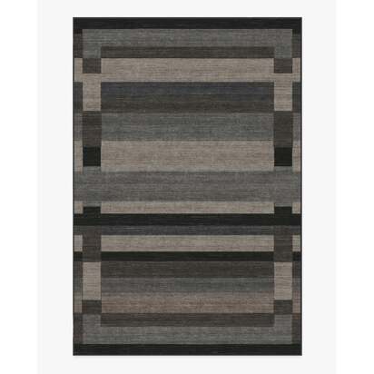 Paris Tonal Grey Flatwoven Rug by Michael Michalsky - 200 x 290 cm - Rug + Cushioned Pad System