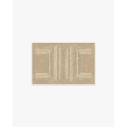 Valencia Natural Flatwoven Rug - 200 x 290 cm - Rug + Cushioned Pad System