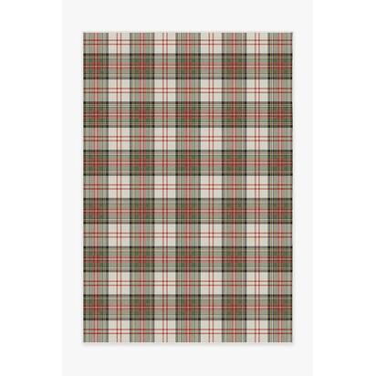 Dress Stewart Tartan Flatwoven Rug - 200 x 290 cm - Rug + Cushioned Pad System