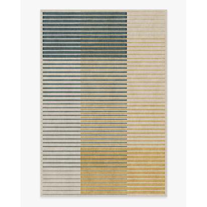Gradasi Teal Quartz Flatwoven Rug - 200 x 290 cm - Rug + Cushioned Pad System