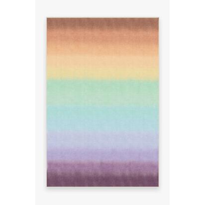 Spectrum Rainbow Flatwoven Rug - 200 x 290 cm - Rug + Cushioned Pad System