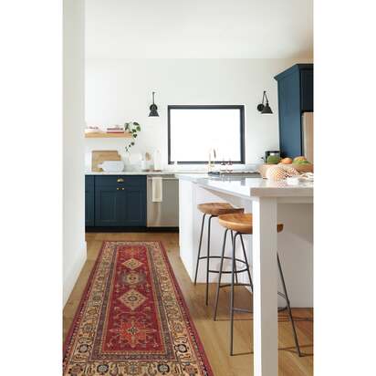 Cambria Ruby Flatwoven Rug - 200 x 290 cm - Rug + Cushioned Pad System