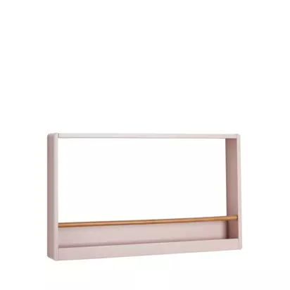 Great Little Trading Co Nightingale Bookshelf, Chalk Pink Chalk Pink | H42 x W70 x D9cm