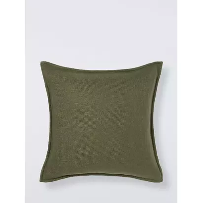 John Lewis Hopsack Cushion Avocado | 50 x 50cm