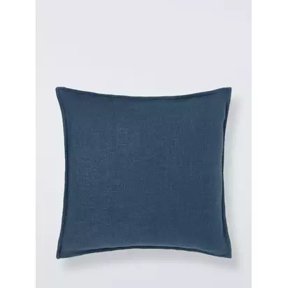 John Lewis Hopsack Cushion Blue | 50 x 50cm