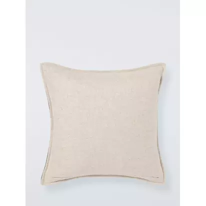 John Lewis Hopsack Cushion Blue | 50 x 50cm