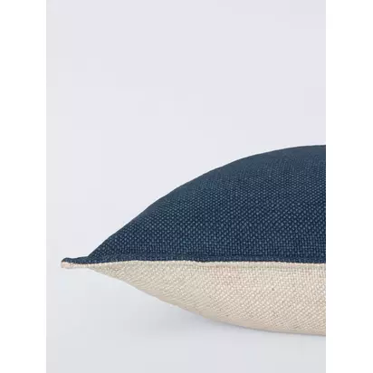 John Lewis Hopsack Cushion Blue | 50 x 50cm