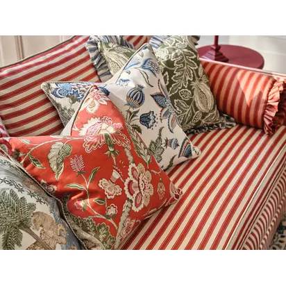 John Lewis x Sanderson Newnham Courtney Cushion Paprika | 50 x 50cm