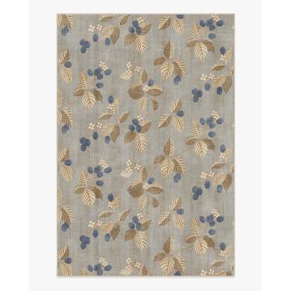 Rubus Azure & Fawn Flatwoven Rug by Sanderson - 200 x 290 cm - Rug + Pad System