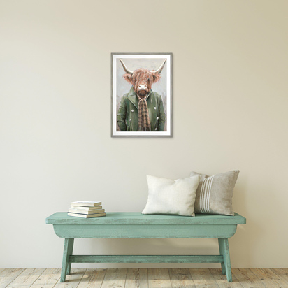Woodland Study Framed Art