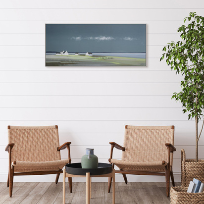 Studio Days End Framed Canvas 1220x35x520mm