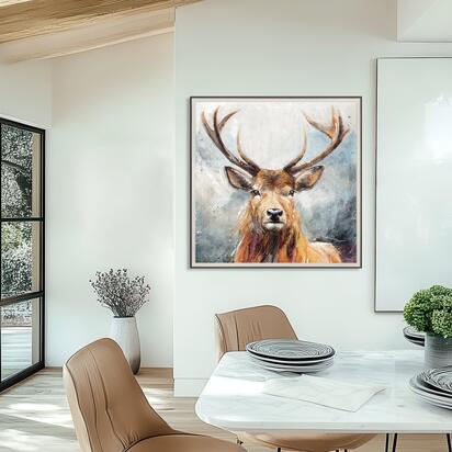 Woodland Study Canvas