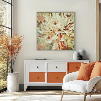 Studio Loved Up Framed Canvas 810x30x810mm