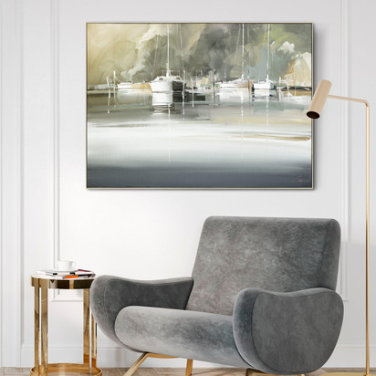 Studio Marina Morning Framed Canvas880x35x1220mm