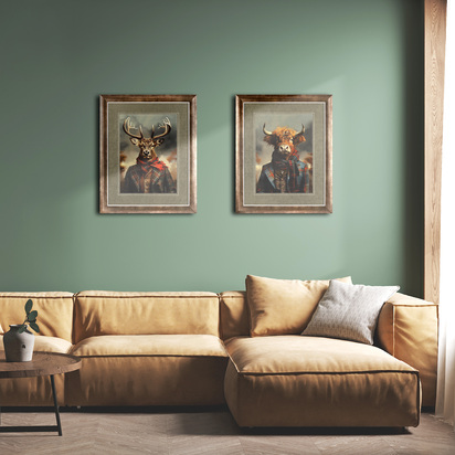 Woodland Study Framed Art