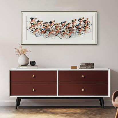Gallery Study Framed Art
