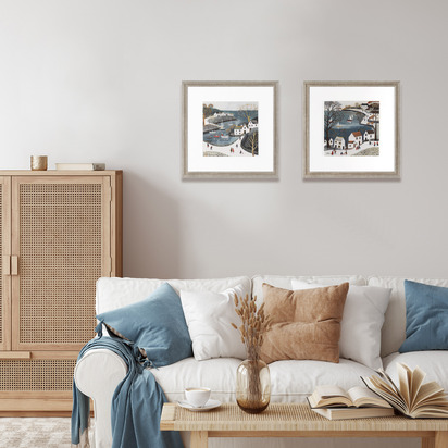 Shoreline Study Framed Art