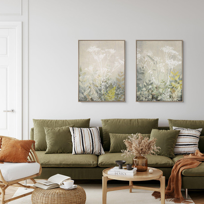 Studio Wild Wonder Framed Canvas 600x30x800mm