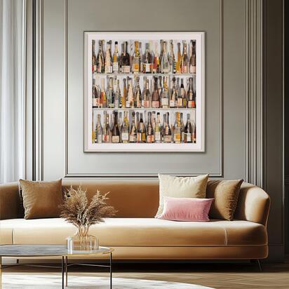 Gallery Study Framed Art