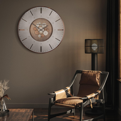 Hadley Grand Clock Cog Bronze 30in  - 30 Inch