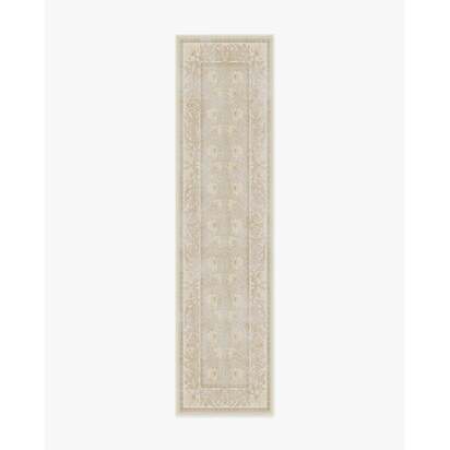 Pimpernel Vintage Blush Flatwoven Rug by Morris & Co. - 75 x 305 cm - Rug + Pad System